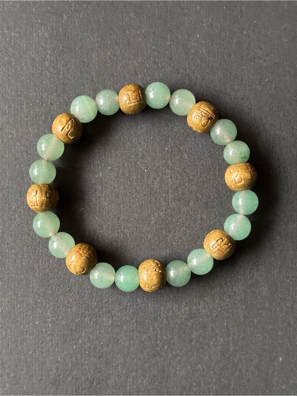 Karmalogy Green Aventurine Lucky Karma Bracelet - Picture 7 of 7